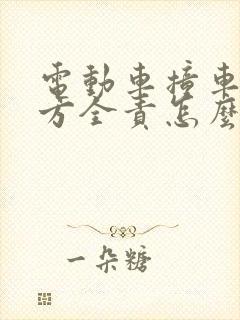 电动车撞车了对方全责怎么赔