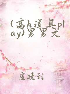 (高h道具play)男男文