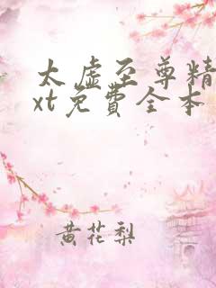 太虚至尊精校txt免费全本
