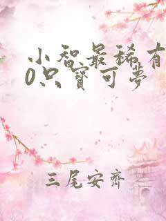 小智最稀有的10只宝可梦 小智最稀有的10只宝可梦