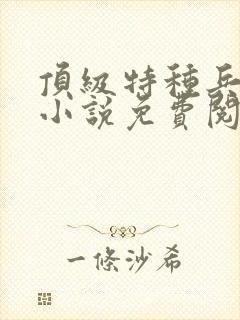顶级特种兵官场小说免费阅读