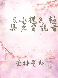 《小枫》动漫全集免费观看