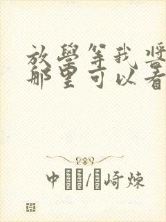 放学等我酱子贝那里可以看