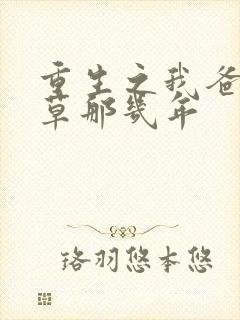 重生之我爸当校草那几年