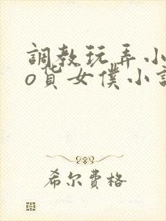 调教玩弄小sao货女仆小说