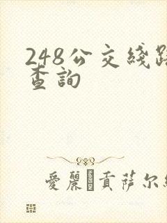 248公交线路查询