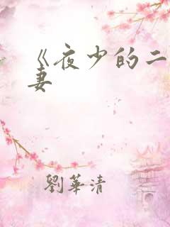 《夜少的二婚新妻