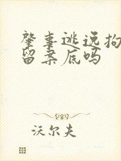 肇事逃逸拘留会留案底吗