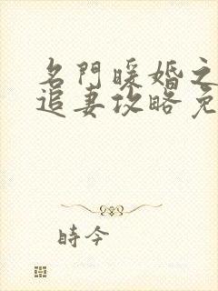名门暖婚之权爷追妻攻略免费小说