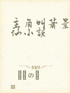 主角叫萧晨的修仙小说