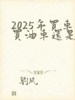 2025年买车买油车还是电车好呢