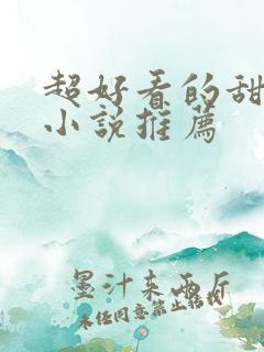 超好看的甜宠文小说推荐