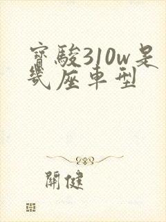 宝骏310w是几座车型