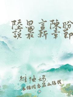 陆思言陈盼娣小说最新章节更新时间
