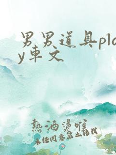 男男道具play车文