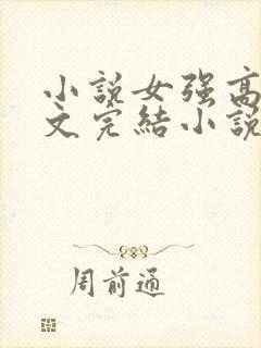小说女强高干宠文完结小说