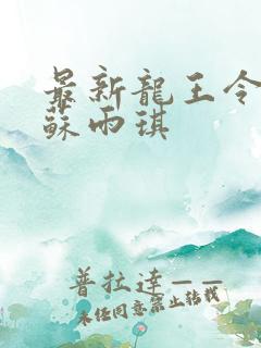 最新龙王令陈平苏雨琪