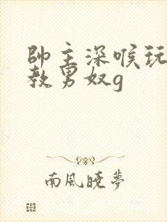 帅主深喉玩奴调教男奴g
