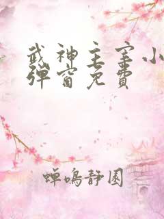武神主宰小说无弹窗免费