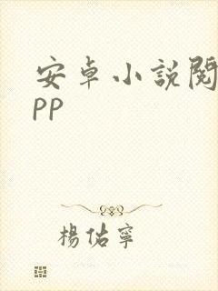 安卓小说阅读app