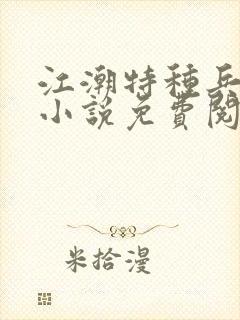 江潮特种兵穿越小说免费阅读全文