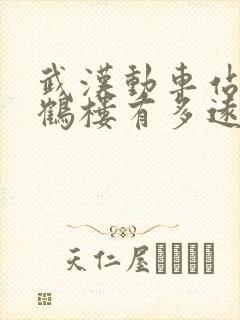 武汉动车站离黄鹤楼有多远