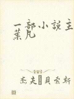 一部小说主角叫叶凡