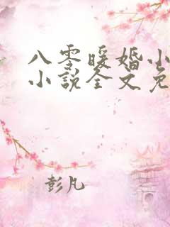 八零暖婚小医妻小说全文免费阅读