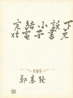 完结小说下载txt电子书免费下载全本