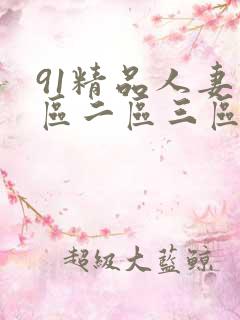 91精品人妻一区二区三区蜜桃.