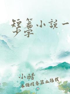 短篇小说一章多少字 短篇小说一章多少字