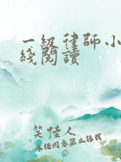 一级律师小说在线阅读