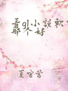 看gl小说软件哪个好