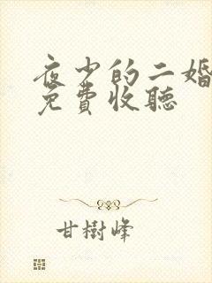 夜少的二婚新妻免费收听 夜少的二婚新妻免费收听