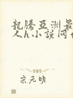 龙腾亚洲最大成人h小说网站