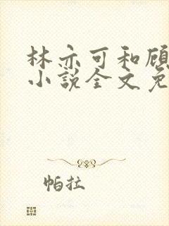林亦可和顾景霆小说全文免费阅读