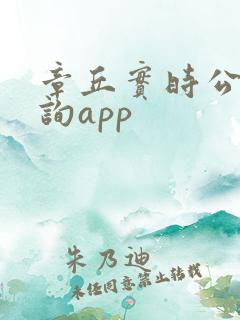 章丘实时公交查询app