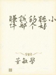 赚钱的听小说软件哪个好