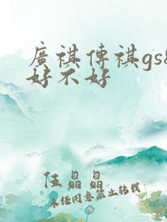 广祺传祺gs8好不好