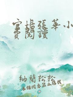 官场张华小说免费阅读