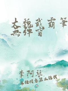 大魏武霸笔趣阁无弹窗