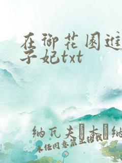 在御花园进入太子妃txt