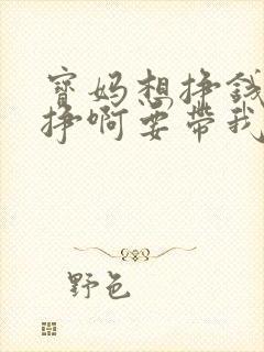 宝妈想挣钱怎么挣啊要带我