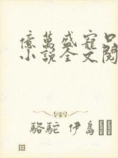 亿万盛宠只为你小说全文阅读