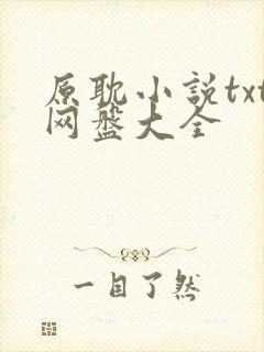 原耽小说txt网盘大全