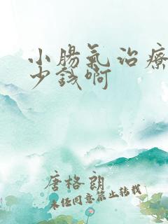 小肠气治疗要多少钱啊
