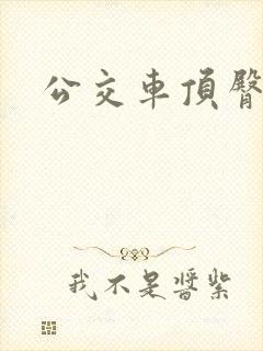 公交车顶臀