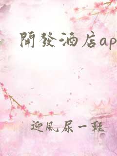 开发酒店app