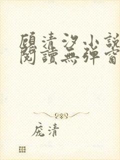 顾清汐小说免费阅读无弹窗