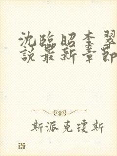 沈临昭李翠翠小说最新章节更新时间